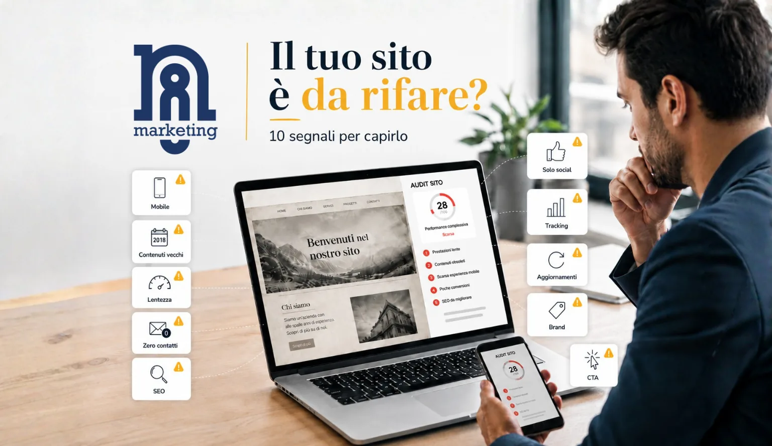 Sito web da rifare? 10 segnali per capirlo
